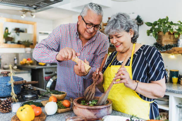 Healthy romantic relationship couple smiling