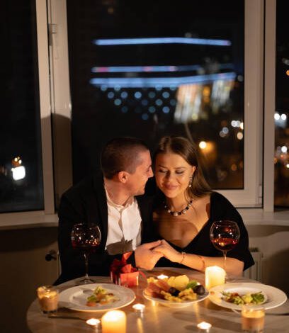 Keep the spark alive in a relationship with romantic dinner