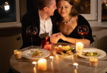 Keep the spark alive in a relationship with romantic dinner