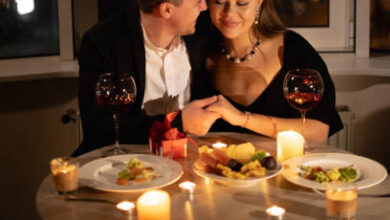Keep the spark alive in a relationship with romantic dinner