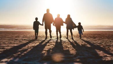 Family traditions in nature