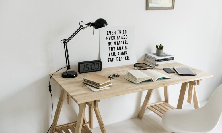 Micro habits for productivity calm scene