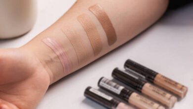 Choosing foundation for skin type