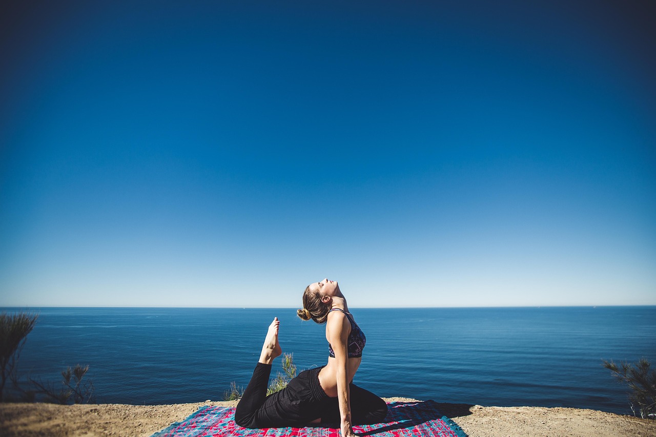 Daily fitness habits morning stretch