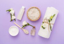 Skincare routine order products