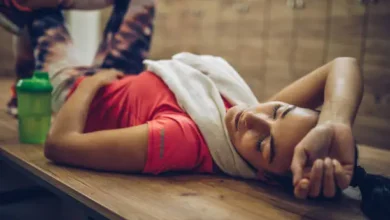Simple post-workout recovery sleep