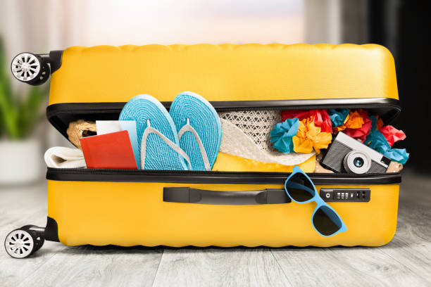 Travel packing guides for organized trips