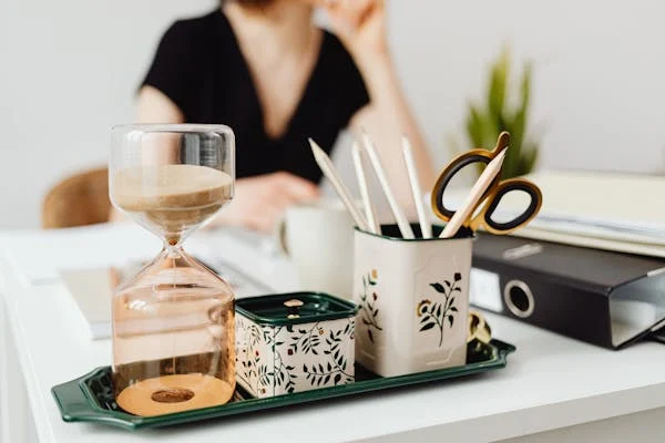 Work sprints for focus in a productive setup
