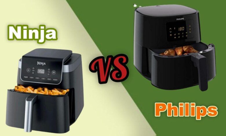 Ninja vs Philips air fryer side by side comparison – which one wins