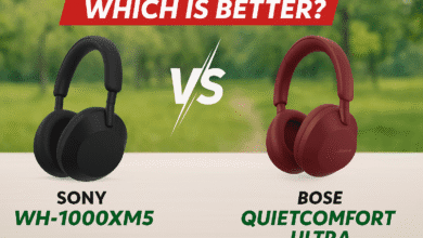 Sony WH-1000XM5 vs Bose QuietComfort Ultra comparison hero